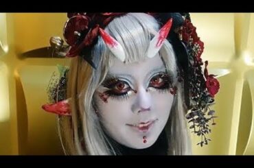 鈴木えみさん　「悪い子はいねがー」　節分で「鬼」の仮装ショットに反響　「鬼って美しいんだなぁ.... 」「記憶に残るというよりトラウマレベル」