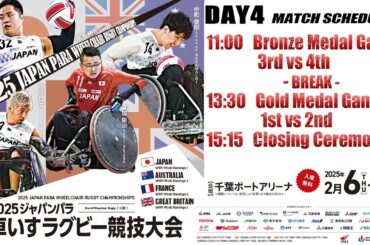 2025ジャパンパラ大会_車いすラグビー_DAY4