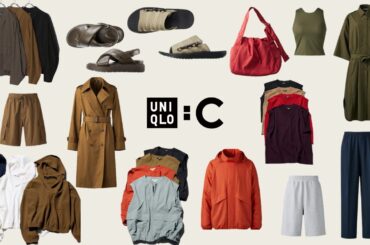 ユニクロC傑作揃い! 過去最高ハイブラ級!! 感動ジャケット! トレンチコート.ブルゾン! まさかスウェットショーツ! 大人シャツ! サンダルバッグ! 新作商品紹介【UNIQLOシー2025SS春夏】