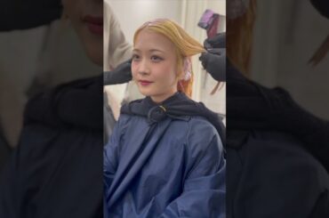 ショート動画でショートヘアにするところお見せしちゃうへへへへへへへへへへへへへ #ヘアー