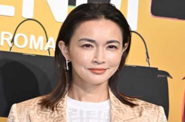 長谷川京子、息子から写真断られる 厳しい言葉明かす「ほうれい線とか酷いし」.Kyoko Hasegawa.