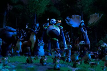 動物たちと共に立ち向かう本編映像！映画『野生の島のロズ 』本編映像