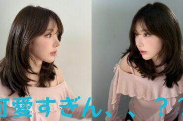 LE SSERAFIM・宮脇咲良、ミディアムレイヤードヘアに大胆変身「可愛すぎん、、？？」