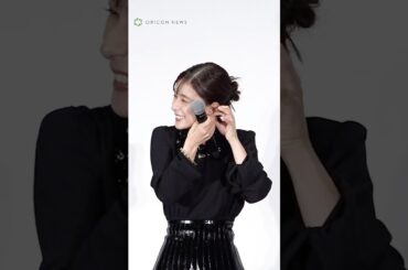 芳根京子、舞台挨拶でイヤリングが二度落ちる　#芳根京子 #shorts