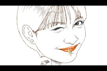 「ぴあ」2月表紙 浜辺美波 イラストメイキング
