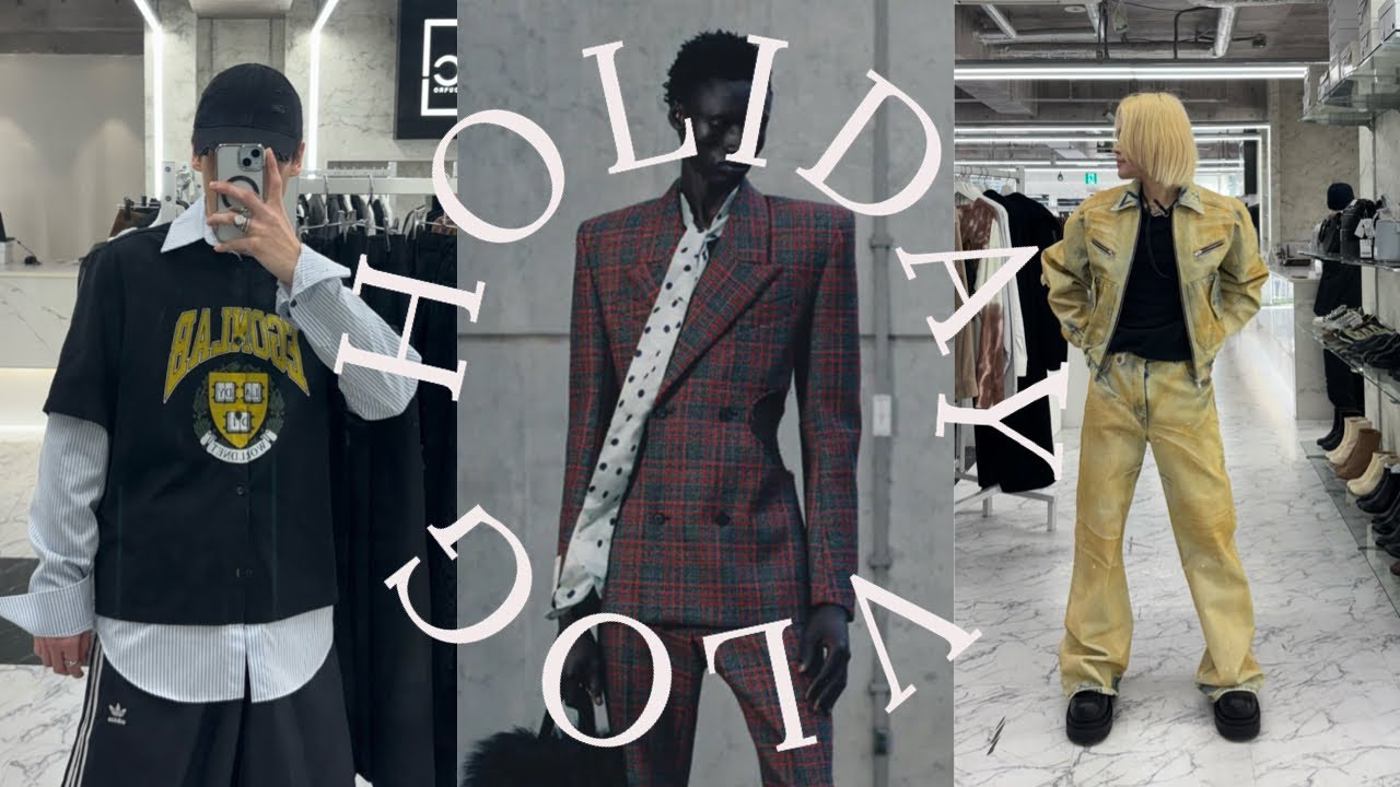 【服好き社会人のVLOG】表参道のセレクトショップでEGON LAB 25SSを紹介/balenciaga/rick owens/fashion/stomper/tokyo vlog 【服好き社会人のVLOG】表参道のセレクトショップでEGON LAB 25SSを紹介/balenciaga/rick owens/fashion/stomper/tokyo vlog