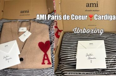 AMI Paris de Coeur ❣️ Cardigan Unboxing |ℳ𝒶𝒹𝒶𝓂 ℳ.ℳ 𝒮𝓉𝓎𝓁ℯ𝒾𝒸ℴ𝓃 ♛