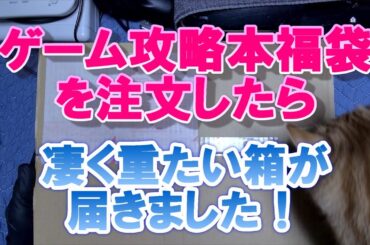 【攻略本】【レトロゲーム】ゲーム攻略本福袋を注文したら凄く重たい箱が届きました！1000円10冊開封します【ブックマーケットエーツー南瀬名店】