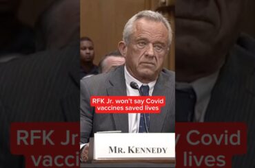 RFK Jr. won't say Covid vaccines saved lives