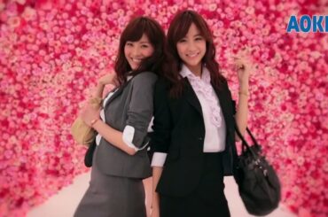 AOKI CanCan コラボスーツ 山本美月 15秒01