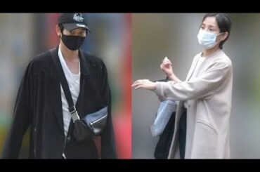 「顔、小さっ！！」…向井理＆国仲涼子　買い物客が思わず二度見した”昼下がりのショッピング”