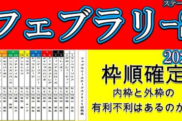 フェブラリーステークス2025枠順確定！昨年の覇者ペプチドナイルは6枠11番！１人気想定コスタノヴァは5枠9番！エンペラーワケアは1枠1番！ミッキーファイトは7枠14番！ガイアフォースは8枠15番！