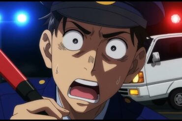 【AI新作アニメ】イニシャルG ~免許返納バトル~ 2話「逆走じいさんと警察」