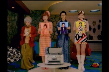(CM エプソン オールインワン・カラリオ『あややファミリー』篇／松浦亜弥 2003