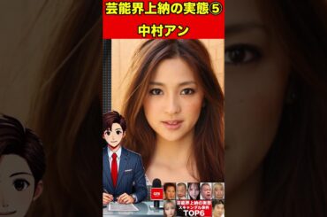中村アン⑤芸能界の上納暴露！中居正広・フジテレビ・枕営業の実態・スキャンダル事件６選！ #松本人志#中居正広#フジテレビ#週刊文春#文春砲#マツモトナカイ#渡辺渚#マリエ #島田紳助