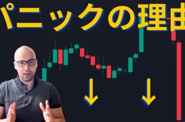 【元証券アナリスト】パニック売りが続く理由を解説。BTCサイクルは終了したのか！？【分析】