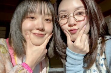 永野芽郁＆奈緒、まるでプライベート旅行のような飾らない2人／クラシエ CM＋メイキング