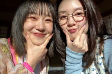 永野芽郁＆奈緒、仲良し2人がCM初共演！“台本なし”プライベート感満載の本音トークを撮り合う　「いち髪」×「ディアボーテHIMAWARI」コラボCM