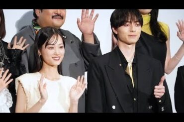 作間龍斗＆山下美月、W主演映画『山田くんとLv999の恋をする』完成披露試写会でキュンシーンを告白！「顔が近づくシーンは息が止まる」