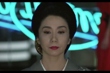 岩下志麻　指を詰めるシーン　（新・極道の妻たち）