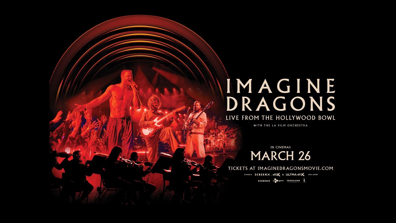 3.26公開『IMAGINE DRAGONS: LIVE FROM THE HOLLYWOOD BOWL』予告編