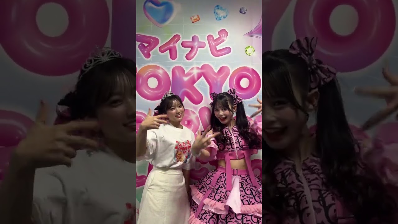 元HKT48 矢吹奈子 村川緋杏 TGCで奈子ちゃん会えた！#izone #produce48 #きゃんちゅー