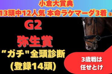 【弥生賞2025】ガチ全頭診断！皐月賞への切符をかけた熱いレースで絶対に狙いたいのはこの馬だ！