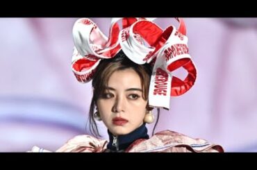 B1- 【TGC】池田エライザ、カリスマ感あふれるランウェイ 個性派ルックを着こなし