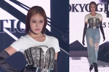 王林、9頭身の圧巻スタイルでクールにランウェイ　みちょぱ＆藤田ニコルら豪華モデル陣と堂々オーラで魅了　『マイナビTGC 2025 S/S』