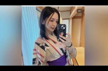 「色気が・・・」３６歳モデル、着物を身にまとった姿にファンうっとり　「可愛いー！」「美しすぎる！」