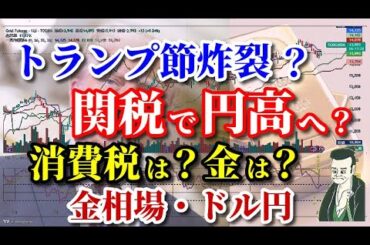 【金相場】【COMEX金】【ドル円】喜んで円高にします！？