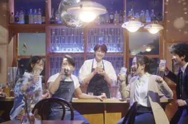 GINON CM 「引き締まってる」篇 メイキング 吉瀬美智子、西川貴教
