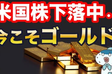 米国株下落・・今こそゴールド！安全資産 ＋ S&P500の2.5倍のリターン＝攻守最強！