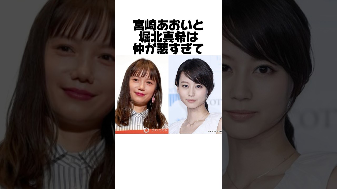 宮崎あおいと堀北真希の不仲説の真相