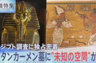 ツタンカーメン墓に“未知の空間”が？ エジプト調査に独占密着【報道特集】