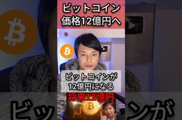 ビットコイン価格1枚12億円になる #仮想通貨 #btc