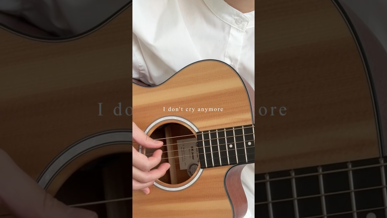 #dontcryanymore #miwa #jpop #ドラマ主題歌 #泣かないと決めた日 #弾き語り #弾き語り女子 #ギター弾き語り #cover #カバー #歌ってみた