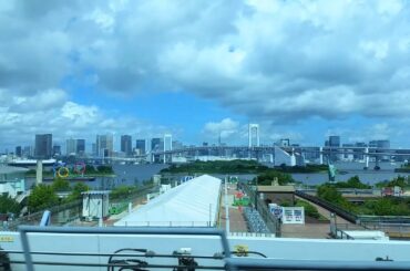 ゆりかもめ通勤の車窓(2020東京オリンピック)