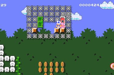 ドアを開けたら針地獄ｗｗｗｗ【マリオメーカー2】