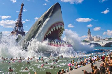 【映画紹介】2024年、オリンピック開催中に、突然変異を遂げたサメがセーヌ川に侵入し、その地を狩り場にし、その道中の全てを襲います。