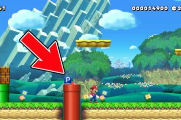 Pスイッチでドカン封印【マリオメーカー2】