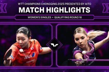 Miwa Harimoto vs Bernadette Szocs Match Highlights | #WTTChongqing 2025