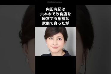 【号泣】内田有紀の壮絶な生い立ちエピソード#shorts #内田有紀 #芸能人