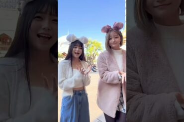 🐌ディズニーコラボ第2弾🍜可愛いだけじゃだめですか？一緒に踊ってみた💛 #踊ってみた #のん#ゆなたん #ダンス #可愛い