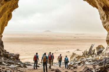 【映画紹介】友達のグループが5時間だけ洞窟に閉じ込められますが、彼らが出てくると、何世紀もの時間が経過し、人類は絶滅しています。