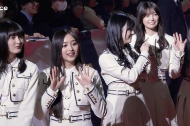 乃木坂46、気品溢れるレカペ　遠藤さくら＆井上和＆池田瑛紗＆五百城茉央＆川崎桜が登場　「MTV VMAJ Pre Show」