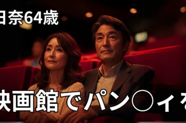 【シニア恋愛】映画館で彼の手がスカートに・・・【体験談】【朗読】