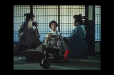 騎馬奉行（1980年）茶漬けをかき込む市川染五郎！妻・夏目雅子の小言もどこ吹く風