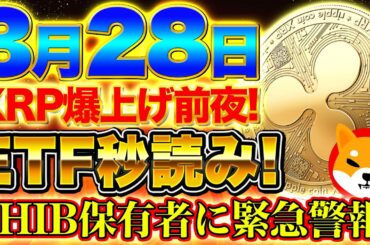 【仮想通貨緊急速報】トランプがアメリカは仮想通貨を支配すると宣言！ビットコイン77,000ドル底打ち＆XRP現物ETF確定秒読み！SHIBに詐欺警報も発動で市場は大荒れ！今動かないと大損の可能性も！