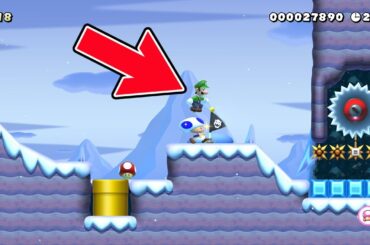 プニってなって中間が取れずに気絶して発狂する奴ｗｗｗｗ【マリオメーカー2】